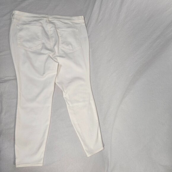 ATHLETA Officecore Mob Wife BOHO Minimalist Skulptek Ultra Skinny Jean Size 24X. - Picture 4 of 16